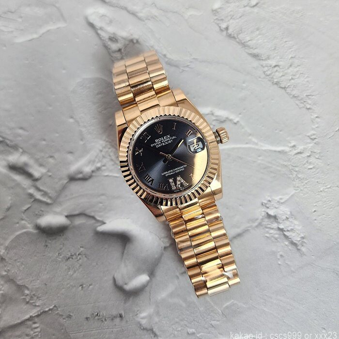 로렉스 데이저스트 에버로즈골드 다크그레이다이얼 로마 31mm 시계 레플리카 미러급 SA급 S급 고퀄리티 롤렉스 워치 10