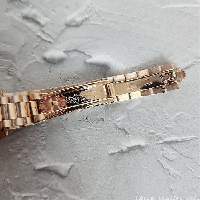 로렉스 데이저스트 에버로즈골드 다크그레이다이얼 로마 31mm 시계 레플리카 미러급 SA급 S급 고퀄리티 롤렉스 워치 11