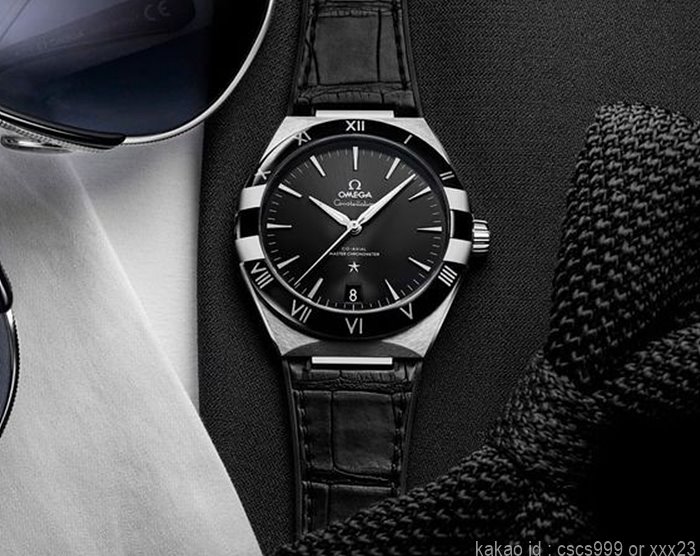 오메가 컨스틸레이션 코액시얼 마스터 블랙다이얼 시계 레플리카 미러급 SA급 S급 고퀄리티 워치 2