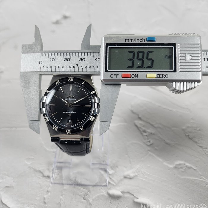 오메가 컨스틸레이션 코액시얼 마스터 블랙다이얼 시계 레플리카 미러급 SA급 S급 고퀄리티 워치 7