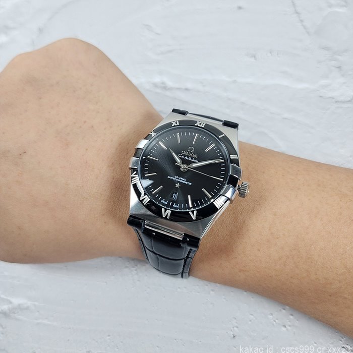오메가 컨스틸레이션 코액시얼 마스터 블랙다이얼 시계 레플리카 미러급 SA급 S급 고퀄리티 워치 18