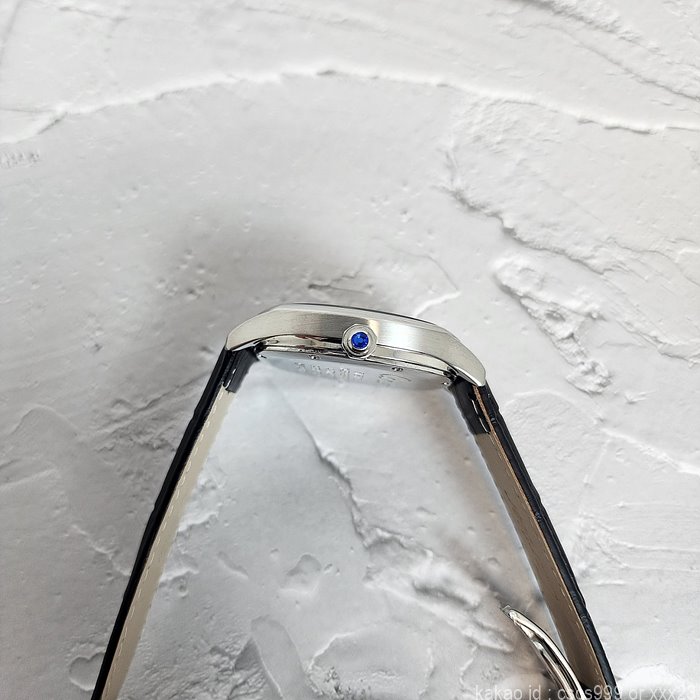 까르띠에 드라이브 블랙실버 시계 레플리카 미러급 SA급 S급 고퀄리티 워치 15