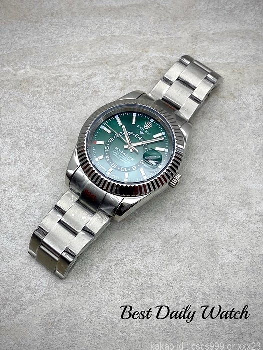 로렉스-스카이드월러-그린다이얼-시계-레플리카-미러급-sa급-s급-명품 레플리카 미러 SA급 로렉스 스카이드월러 그린다이얼 시계 레플리카 미러급 SA급 S급 고퀄리티 롤렉스 워치 4