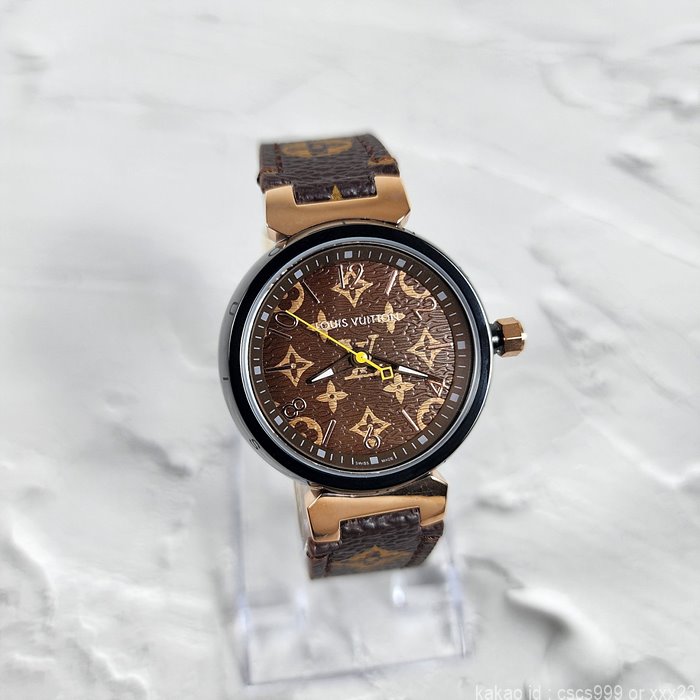 루이비통 땅부르 모노그램 시계 레플리카 미러급 SA급 S급 고퀄리티 워치 최상급 하이엔드 - best 4