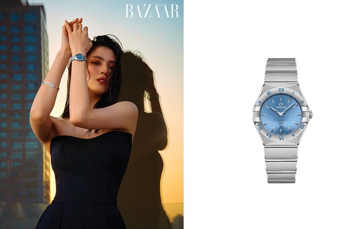 오메가 컨스틸레이션 블루다이얼 시계 레플리카 미러급 SA급 S급 고퀄리티 워치 [여성] 2