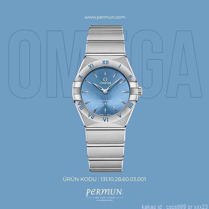 오메가 컨스틸레이션 블루다이얼 시계 레플리카 미러급 SA급 S급 고퀄리티 워치 [여성] 6