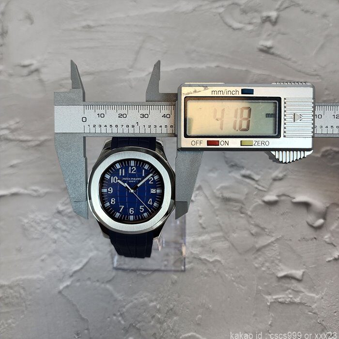 파텍필립 아쿠아넛 블루다이얼 5168G 시계 레플리카 미러급 SA급 S급 고퀄리티 워치 7