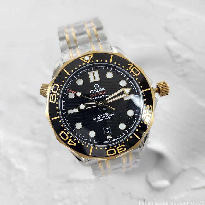 오메가 코엑시얼 씨마스터 다이버300M 블랙콤비 시계 레플리카 미러급 SA급 S급 고퀄리티 워치 3
