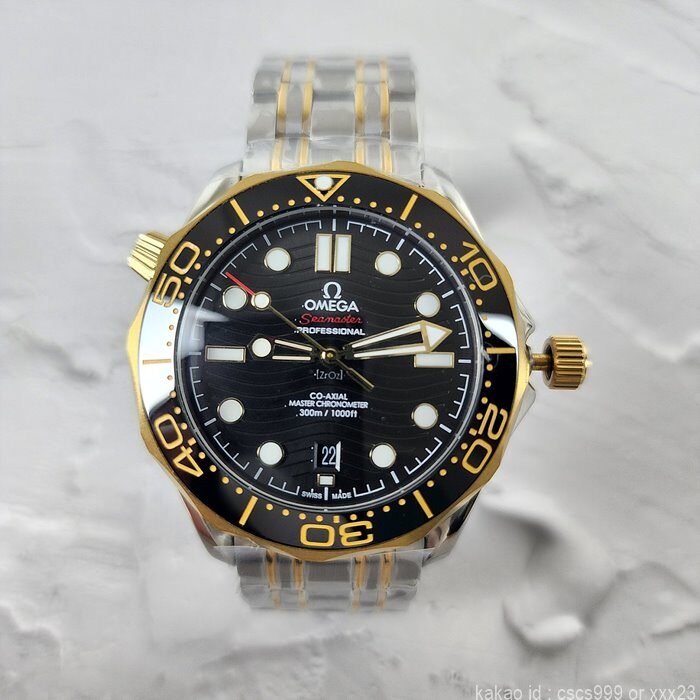오메가 코엑시얼 씨마스터 다이버300M 블랙콤비 시계 레플리카 미러급 SA급 S급 고퀄리티 워치 5