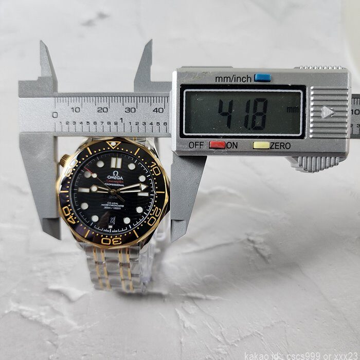 오메가 코엑시얼 씨마스터 다이버300M 블랙콤비 시계 레플리카 미러급 SA급 S급 고퀄리티 워치 6