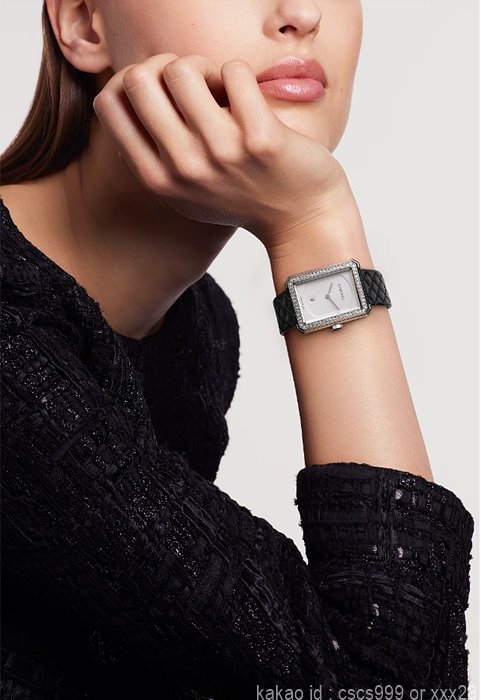 샤넬 보이프렌드 화이트다이얼 실버 다이아 시계 레플리카 미러급 SA급 S급 고퀄리티 워치 [여성] 16