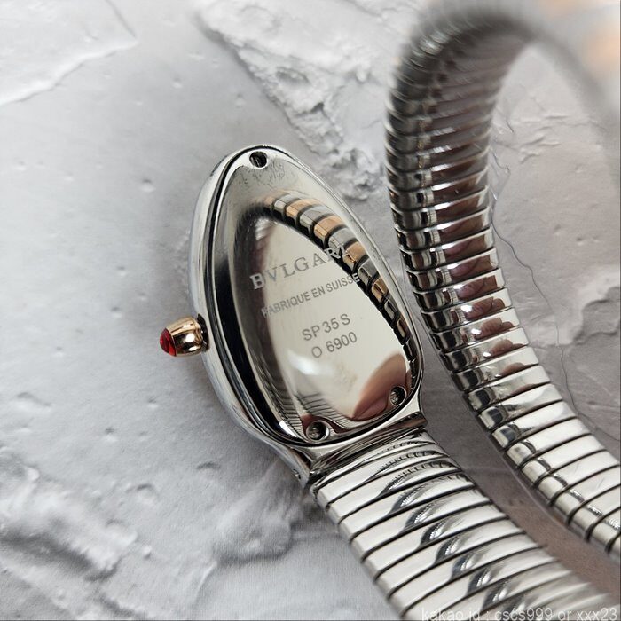 불가리 세르펜티 투보가스 워치 로즈골드 블랙다이얼 콤비 다이아 시계 레플리카 미러급 SA급 S급 고퀄리티 워치 [여성] 12