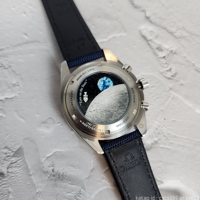 오메가 스피드마스터 실버 스누피 어워드 50주년 에디션 시계 레플리카 미러급 SA급 S급 고퀄리티 워치 16