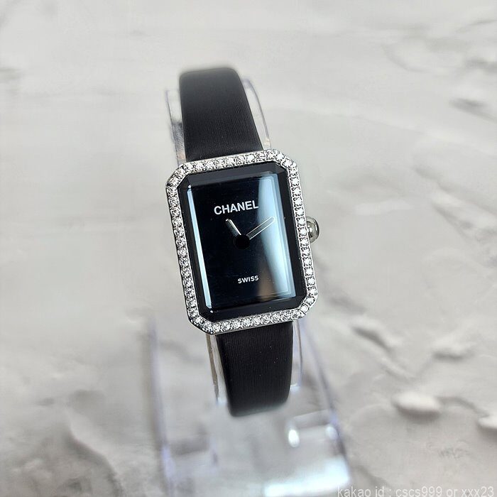 샤넬 프리미에르 블랙 다이얼 다이아 시계 레플리카 미러급 SA급 S급 고퀄리티 워치 [여성] 3