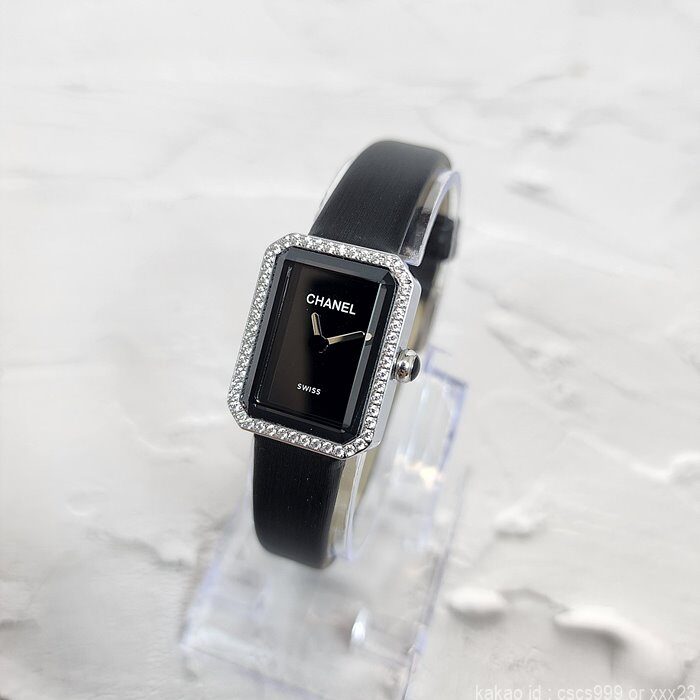샤넬 프리미에르 블랙 다이얼 다이아 시계 레플리카 미러급 SA급 S급 고퀄리티 워치 [여성] 4
