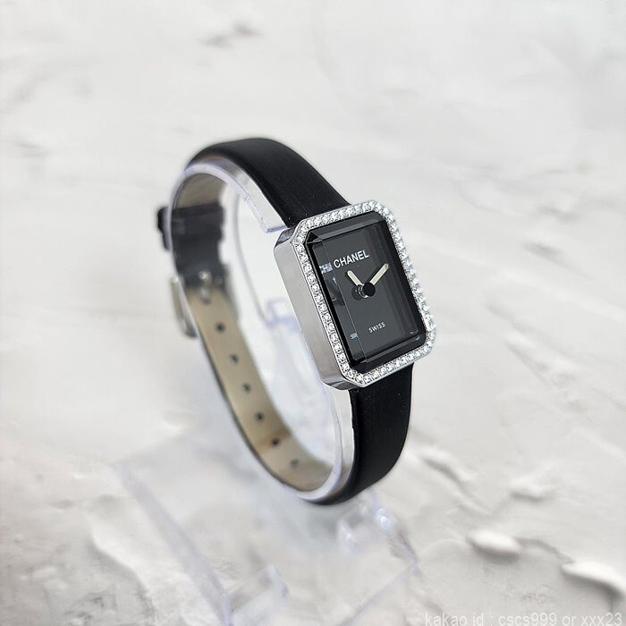 샤넬 프리미에르 블랙 다이얼 다이아 시계 레플리카 미러급 SA급 S급 고퀄리티 워치 [여성] 5