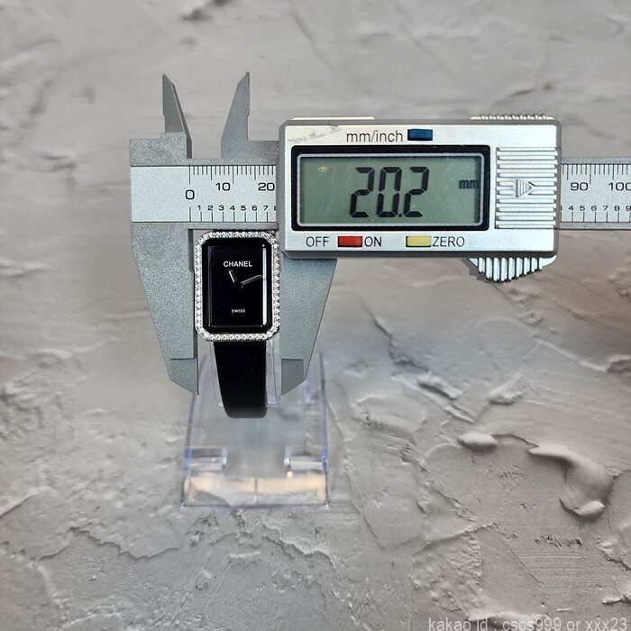 샤넬 프리미에르 블랙 다이얼 다이아 시계 레플리카 미러급 SA급 S급 고퀄리티 워치 [여성] 6
