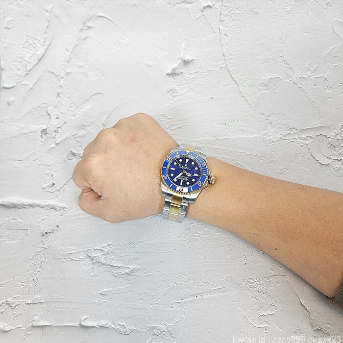 로렉스 서브마리너 블루콤비 서브마리너 데이트 글라인드락 버전 시계 레플리카 미러급 SA급 S급 고퀄리티 롤렉스 워치 6