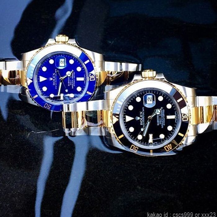 로렉스 서브마리너 블루콤비 서브마리너 데이트 글라인드락 버전 시계 레플리카 미러급 SA급 S급 고퀄리티 롤렉스 워치 7