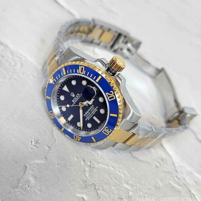 로렉스 서브마리너 블루콤비 서브마리너 데이트 글라인드락 버전 시계 레플리카 미러급 SA급 S급 고퀄리티 롤렉스 워치 20