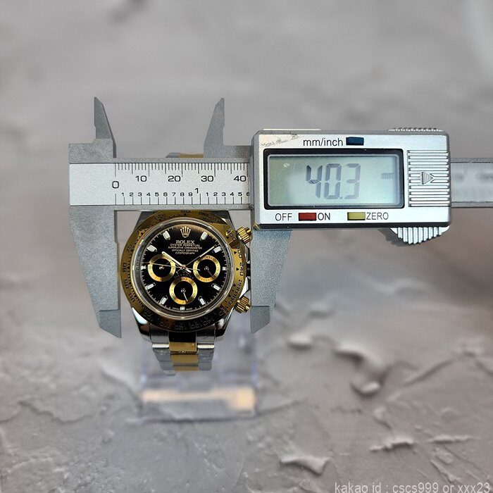 로렉스 데이토나 블랙다이얼 콤비 시계 레플리카 미러급 SA급 S급 고퀄리티 롤렉스 워치 최상급 하이엔드 - thebest 8