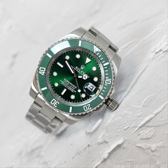 로렉스 서브마리너 그린 데이트 글라인드락 버전 시계 레플리카 미러급 SA급 S급 고퀄리티 롤렉스 워치 3