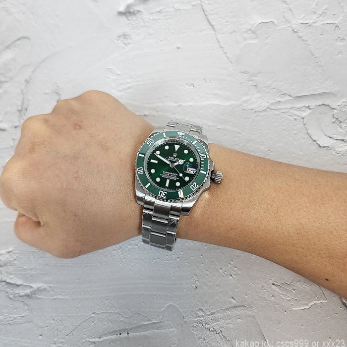 로렉스 서브마리너 그린 데이트 글라인드락 버전 시계 레플리카 미러급 SA급 S급 고퀄리티 롤렉스 워치 13