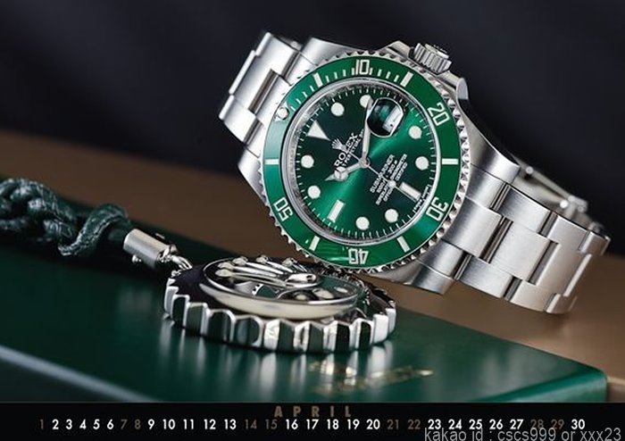 로렉스 서브마리너 그린 데이트 글라인드락 버전 시계 레플리카 미러급 SA급 S급 고퀄리티 롤렉스 워치 15