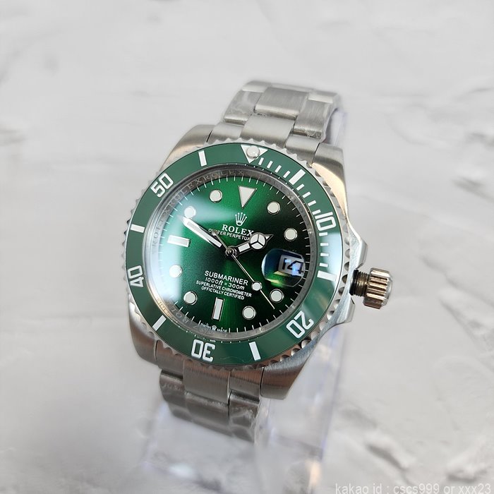 로렉스 서브마리너 그린 데이트 글라인드락 버전 시계 레플리카 미러급 SA급 S급 고퀄리티 롤렉스 워치 20
