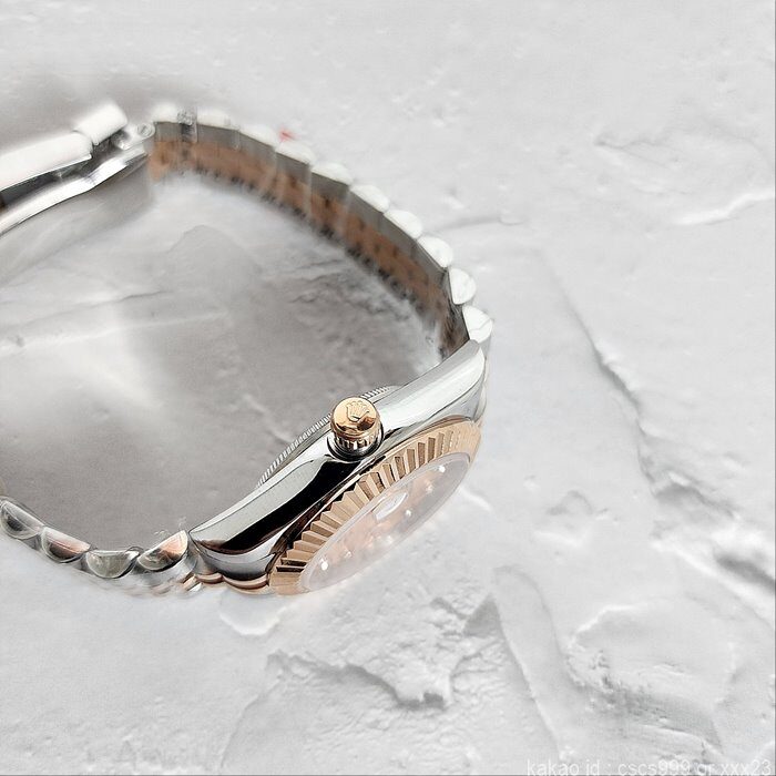 로렉스 데이저스트 에버로즈골드 콤비 다이아 31mm 시계 레플리카 미러급 SA급 S급 고퀄리티 롤렉스 워치 [여성] 13
