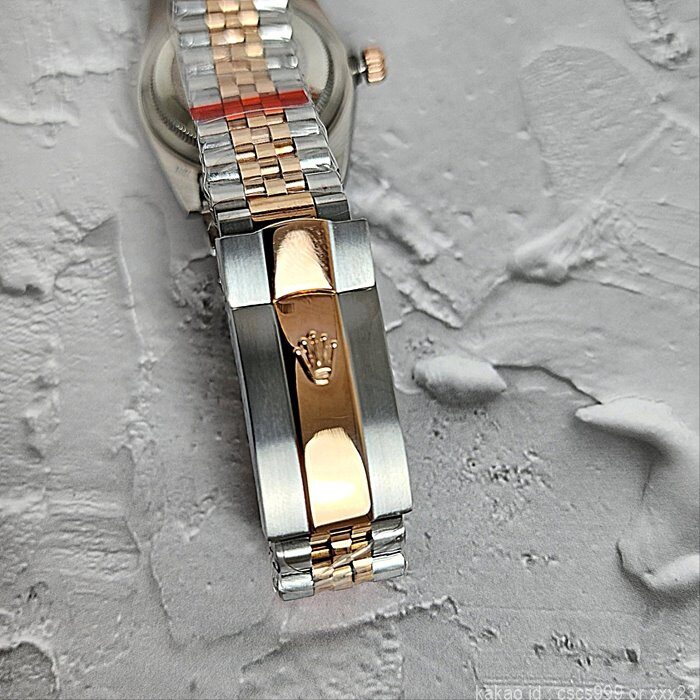 로렉스 데이저스트 에버로즈골드 콤비 다이아 31mm 시계 레플리카 미러급 SA급 S급 고퀄리티 롤렉스 워치 [여성] 14