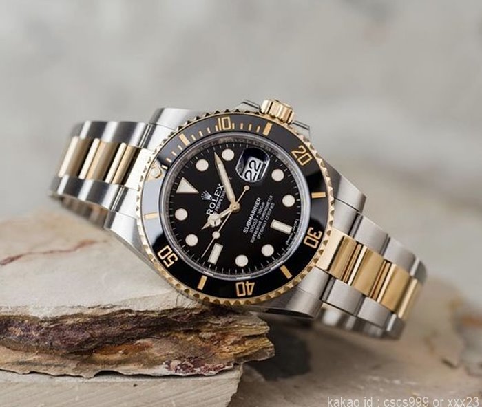 로렉스 서브마리너 블랙콤비 데이트 글라인드락 버전 시계 레플리카 미러급 SA급 S급 고퀄리티 롤렉스 워치 5
