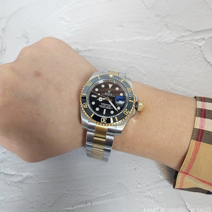 로렉스 서브마리너 블랙콤비 데이트 글라인드락 버전 시계 레플리카 미러급 SA급 S급 고퀄리티 롤렉스 워치 14