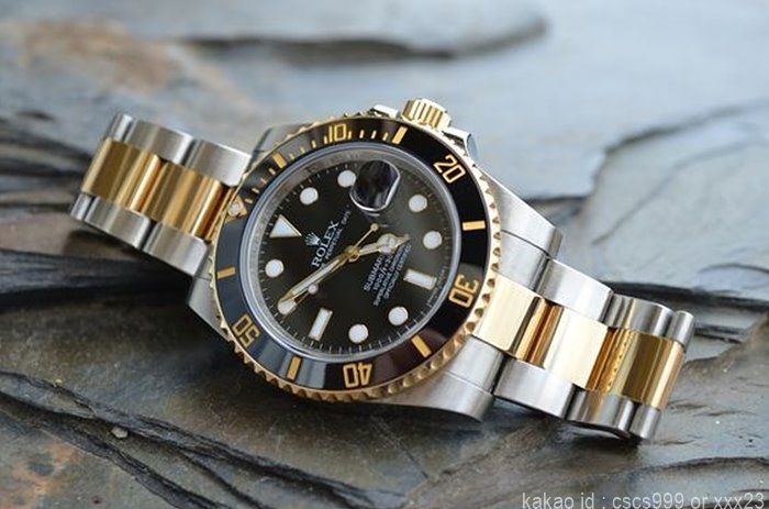 로렉스 서브마리너 블랙콤비 데이트 글라인드락 버전 시계 레플리카 미러급 SA급 S급 고퀄리티 롤렉스 워치 25
