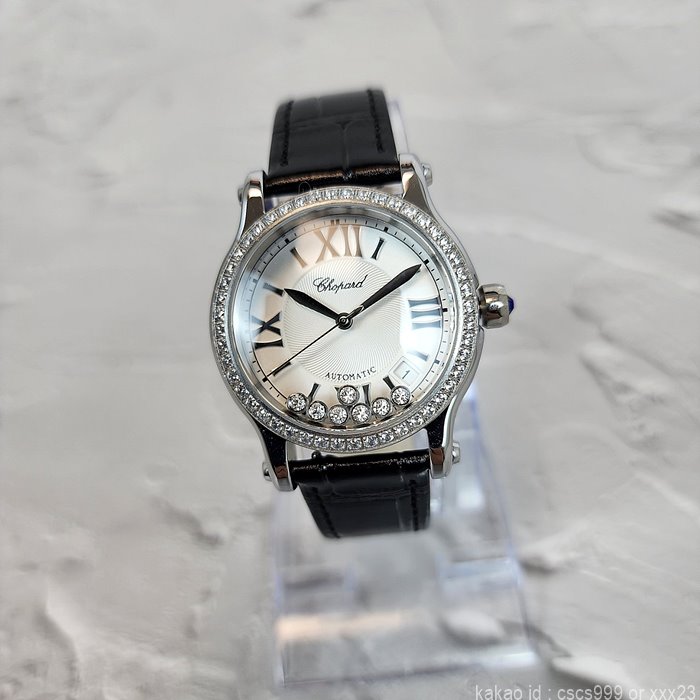 쇼파드 해피스포츠 화이트다이얼 다이아 시계 레플리카 미러급 SA급 S급 고퀄리티 워치 [여성] 3