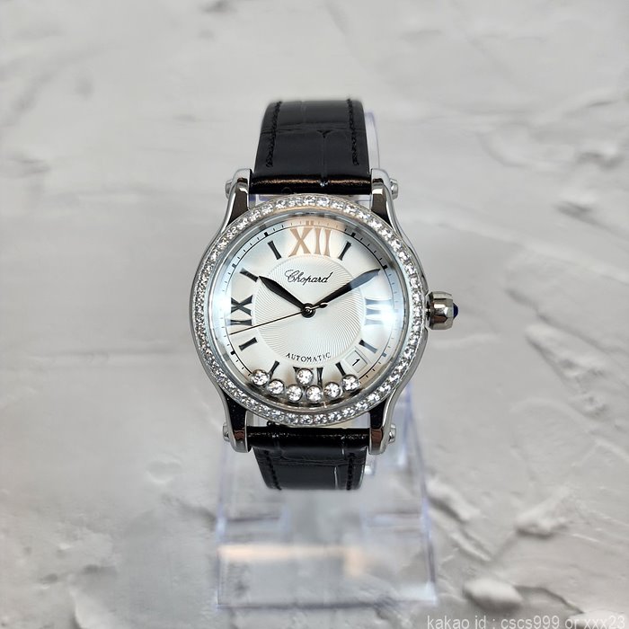쇼파드 해피스포츠 화이트다이얼 다이아 시계 레플리카 미러급 SA급 S급 고퀄리티 워치 [여성] 4