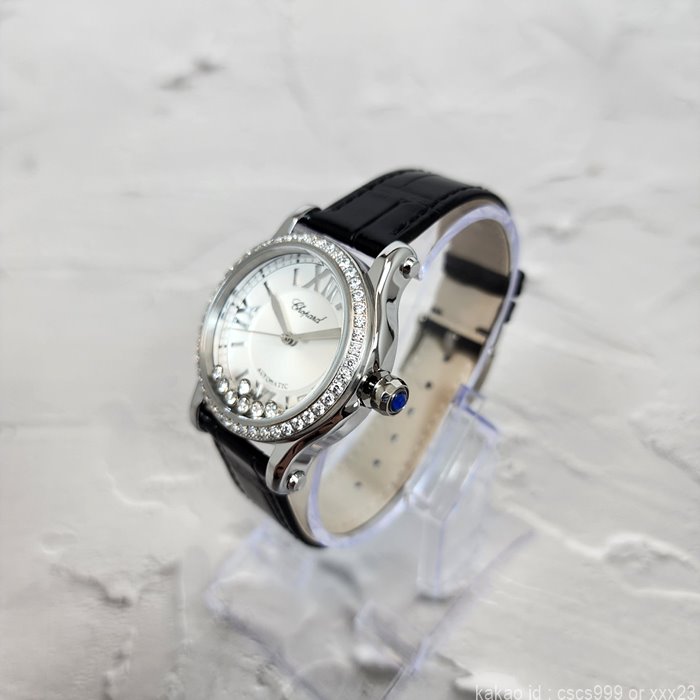 쇼파드 해피스포츠 화이트다이얼 다이아 시계 레플리카 미러급 SA급 S급 고퀄리티 워치 [여성] 5