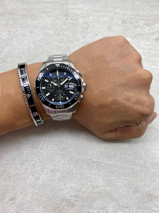 태그호이어 아쿠아레이서 칼리버16 크로노그래프 블랙다이얼 시계 레플리카 미러급 SA급 S급 고퀄리티 워치 13