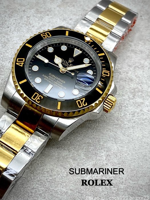 로렉스 서브마리너 블랙다이얼 콤비 시계 레플리카 미러급 SA급 S급 고퀄리티 롤렉스 워치 4