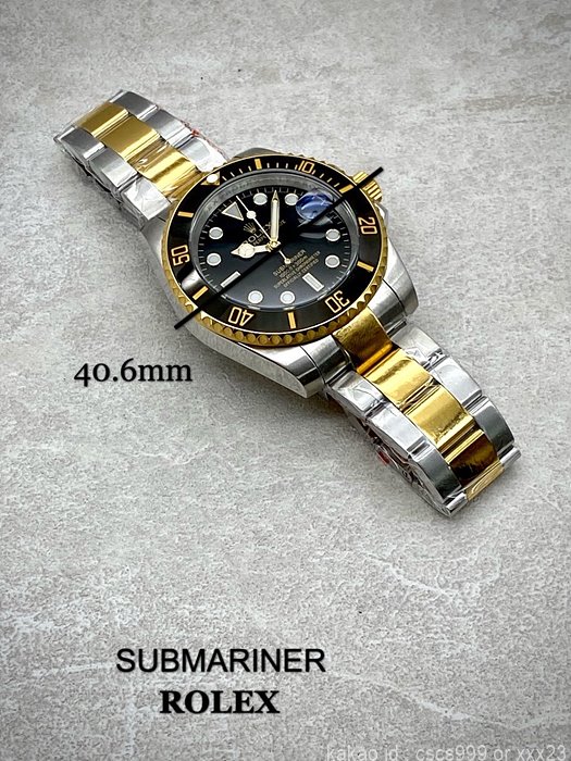 로렉스 서브마리너 블랙다이얼 콤비 시계 레플리카 미러급 SA급 S급 고퀄리티 롤렉스 워치 14