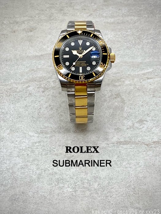 로렉스 서브마리너 블랙다이얼 콤비 시계 레플리카 미러급 SA급 S급 고퀄리티 롤렉스 워치 17