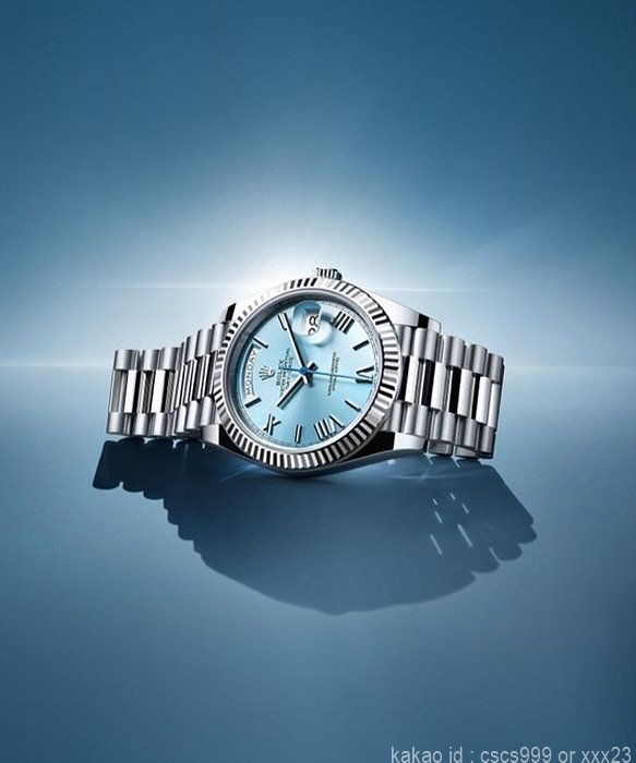 로렉스 데이데이트 아이스블루다이얼 시계 레플리카 미러급 SA급 S급 고퀄리티 롤렉스 워치 14