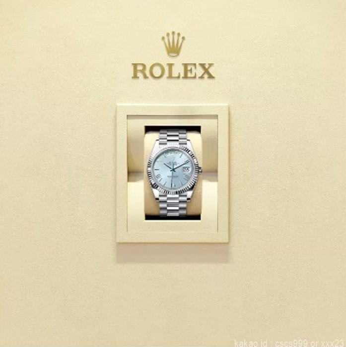 로렉스 데이데이트 아이스블루다이얼 시계 레플리카 미러급 SA급 S급 고퀄리티 롤렉스 워치 21