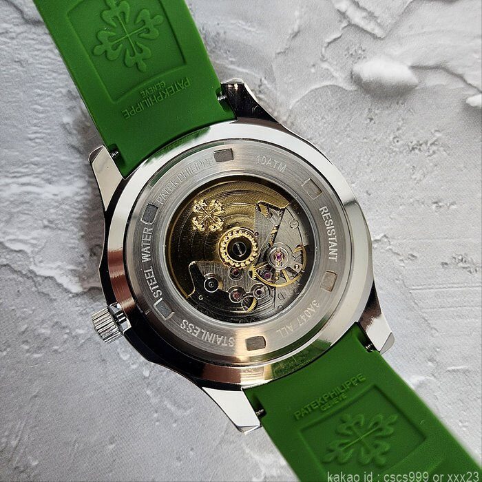 파텍필립 아쿠아넛 카키 그린 5168G-010 시계 레플리카 미러급 SA급 S급 고퀄리티 워치 22