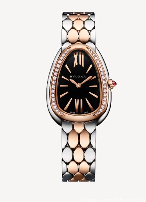불가리 세르펜티 세두토리 워치 블랙다이얼 콤비 다이아 시계 레플리카 미러급 SA급 S급 고퀄리티 워치 [여성]
