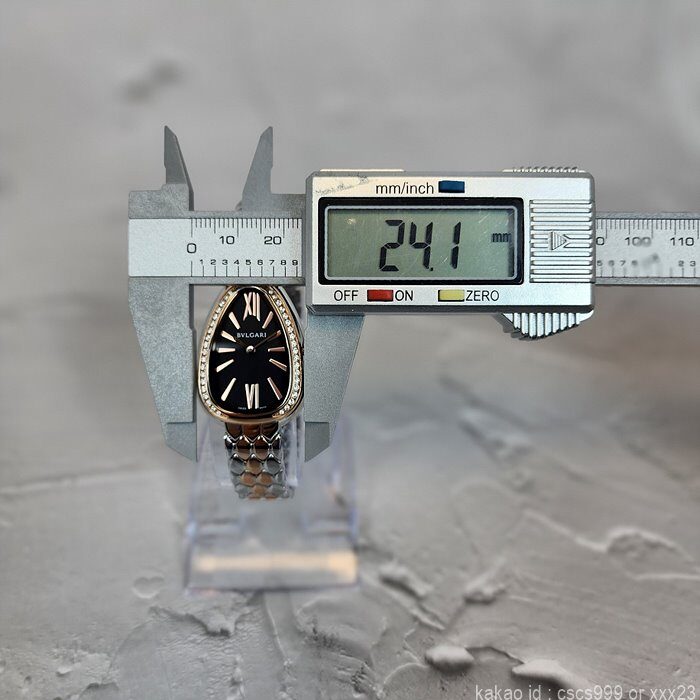 불가리 세르펜티 세두토리 워치 블랙다이얼 콤비 다이아 시계 레플리카 미러급 SA급 S급 고퀄리티 워치 [여성] 7