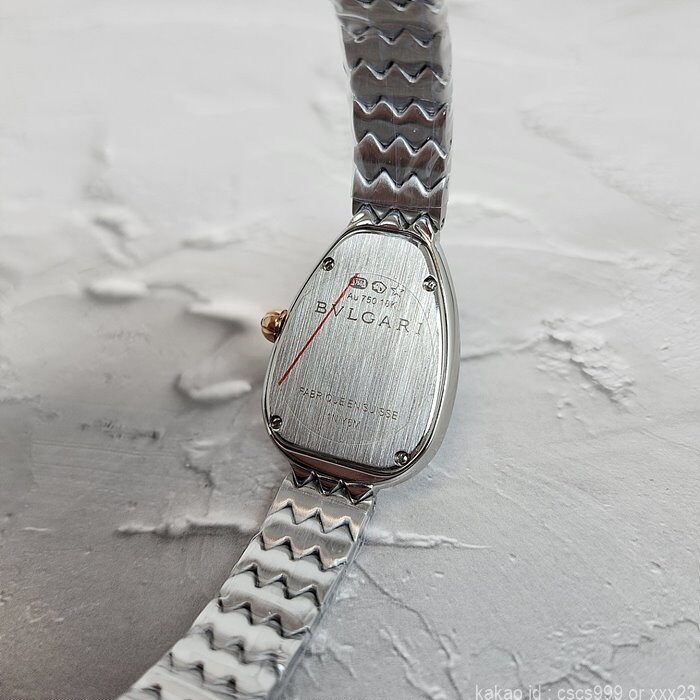 불가리 세르펜티 세두토리 워치 블랙다이얼 콤비 다이아 시계 레플리카 미러급 SA급 S급 고퀄리티 워치 [여성] 18