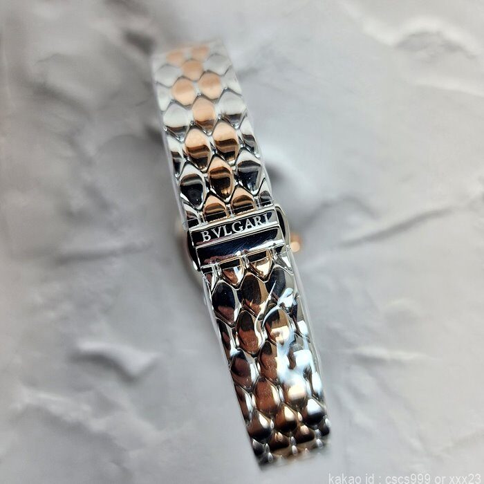 불가리 세르펜티 세두토리 워치 블랙다이얼 콤비 다이아 시계 레플리카 미러급 SA급 S급 고퀄리티 워치 [여성] 19