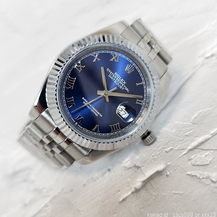 로렉스 데이저스트 블루로마 41mm 시계 레플리카 미러급 SA급 S급 고퀄리티 롤렉스 워치 9