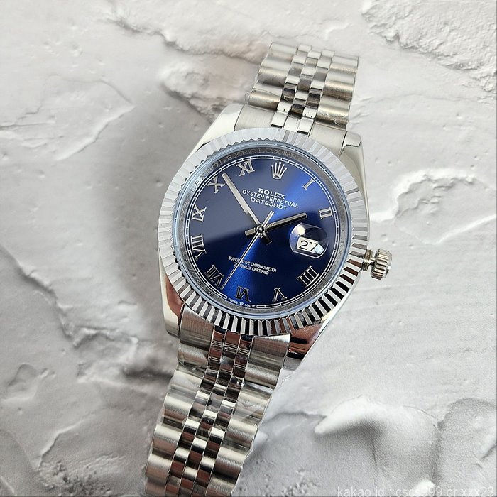 로렉스 데이저스트 블루로마 41mm 시계 레플리카 미러급 SA급 S급 고퀄리티 롤렉스 워치 12